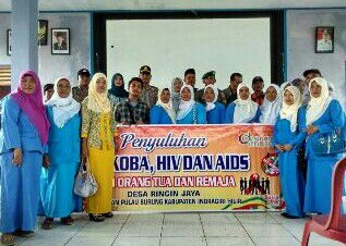 Pemdes Ringin Jaya Gelar Penyuluhan Bahaya Narkoba dan HIV/Aids